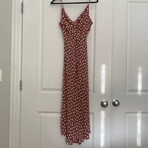 Abercrombie Brown Polka Dot Dress